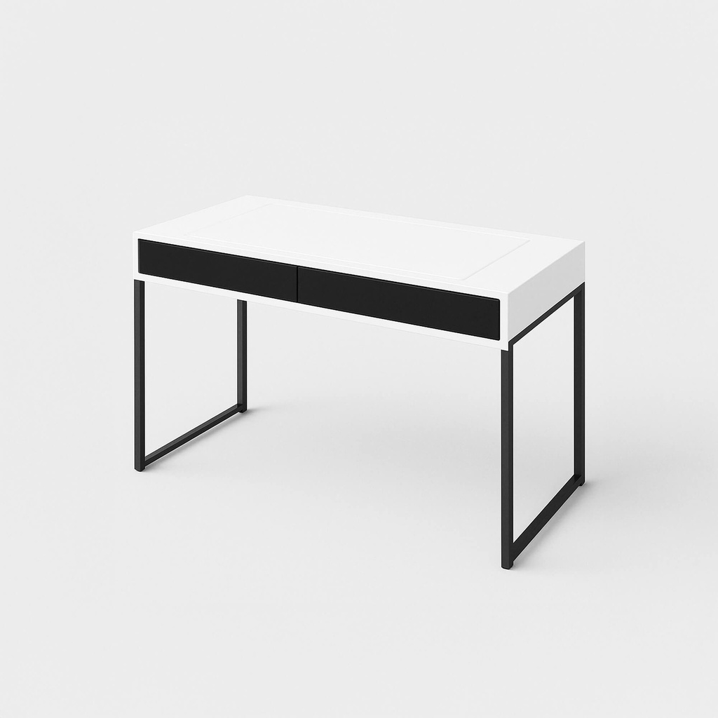[Of-13-st] Customizable Desk (Steel, White)