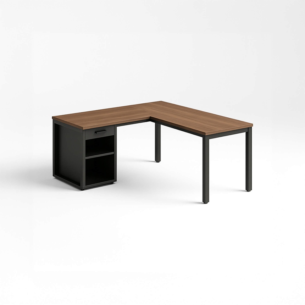 [Of-19-no] Corner Desk Right Sit